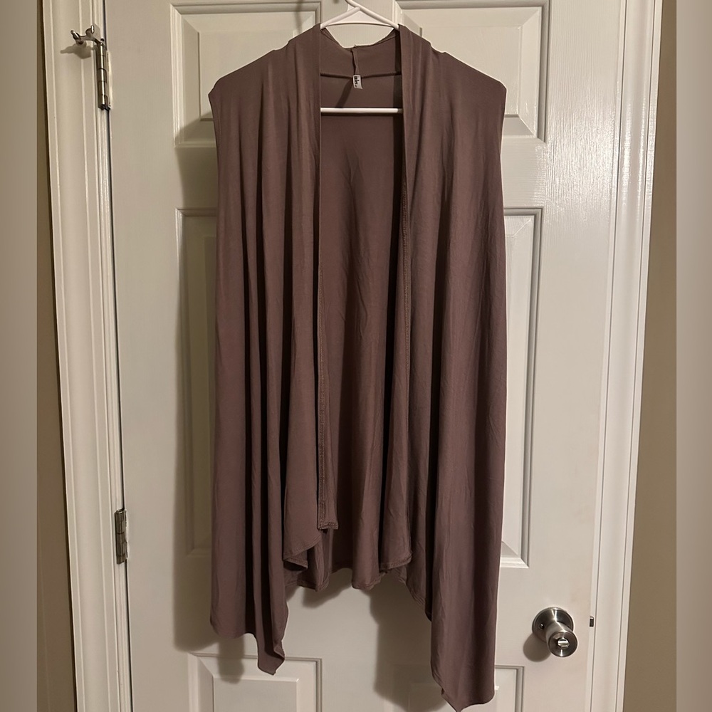 Azules Long Cardigan Vest size Large